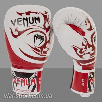 Боксерські рукавички Venum Tribal Boxing Gloves-Red White